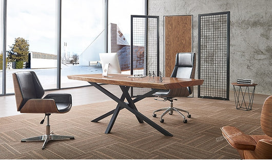 Office Black Color Home Meeting Room Boss Manager Ceo Leather  Office Chair
