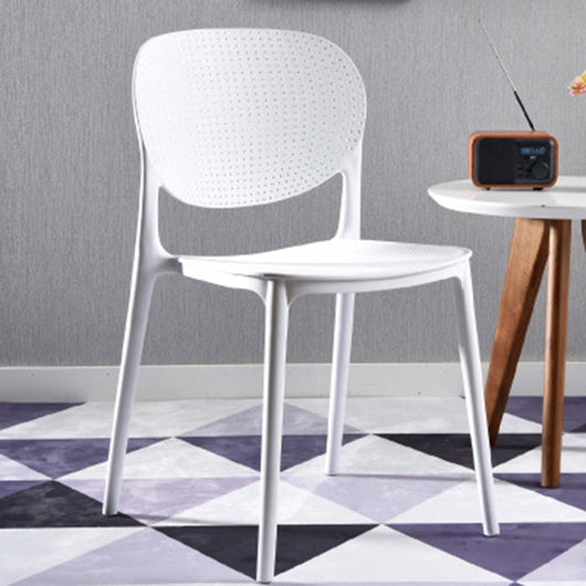 Plastic Dining Chair Restaurant Office Meeting Computer Chair