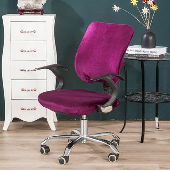 2pcs/set solid color Office Computer Chair
