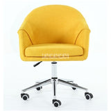 8035 Office Chair Short Flannelette Lifting Chair High Spring Back Protogenesis Sponge Computer Chair