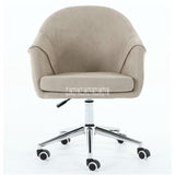 8035 Office Chair Short Flannelette Lifting Chair High Spring Back Protogenesis Sponge Computer Chair