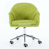 8035 Office Chair Short Flannelette Lifting Chair High Spring Back Protogenesis Sponge Computer Chair
