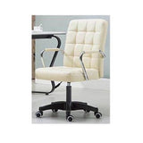 Office Furniture Height Adjustable Rotatable Computer Chair Armrest Leather Padded Meeting Office Chair